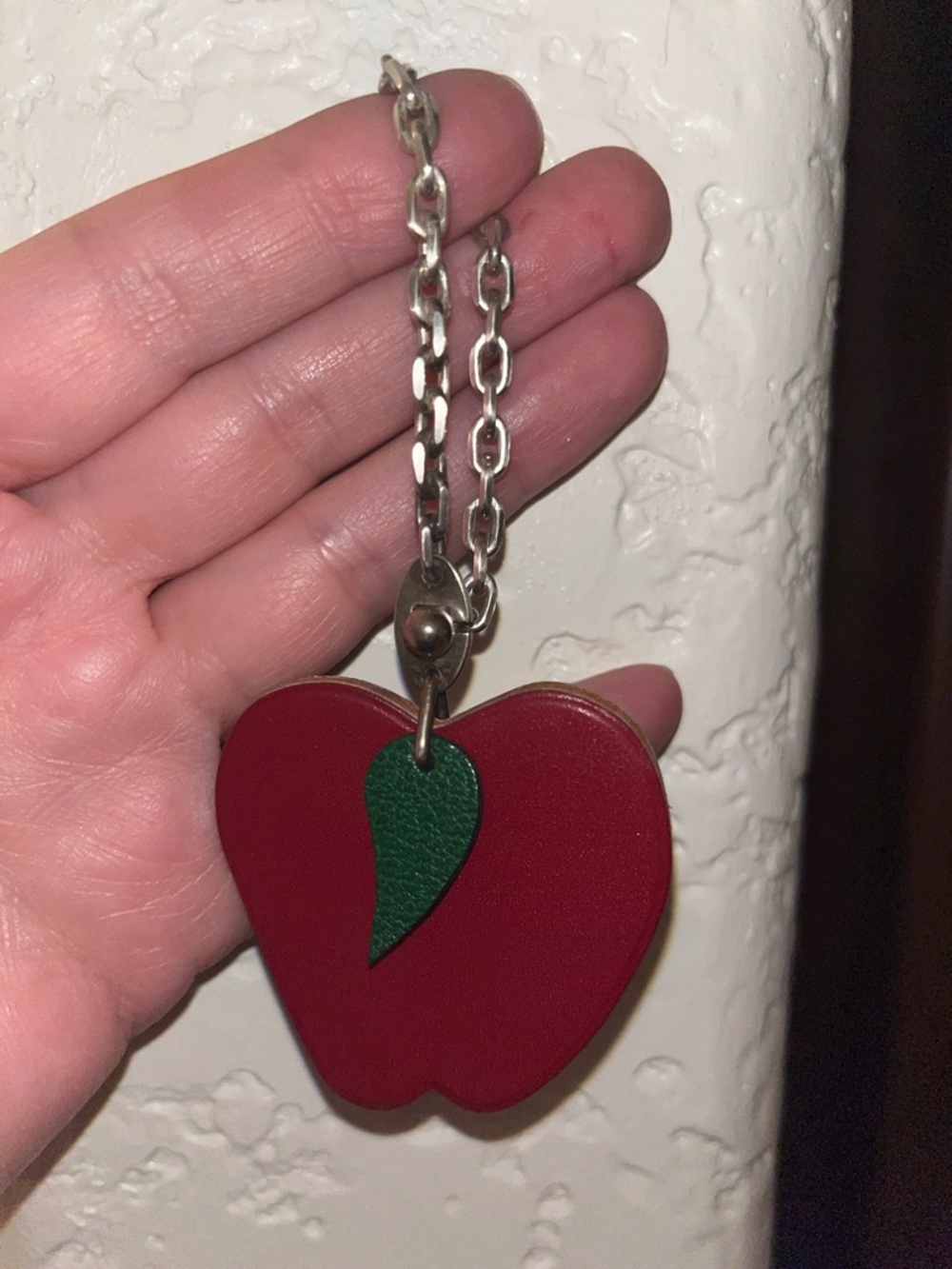 Hermes Apple Bag Charm